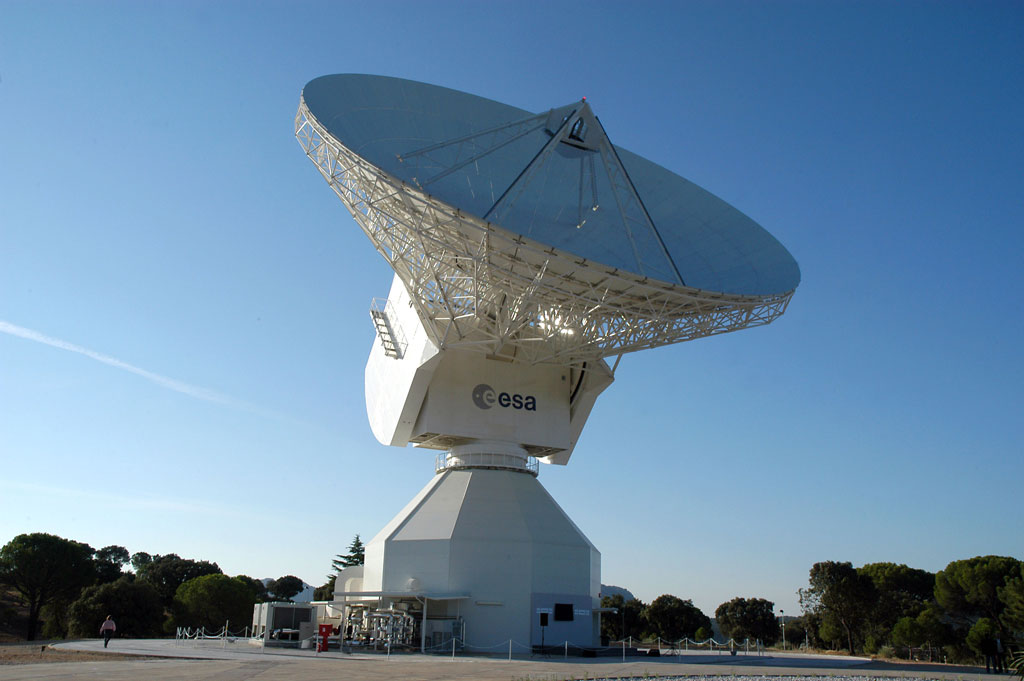 F_0057_H Cebreros 35m deep space antenna, Spain